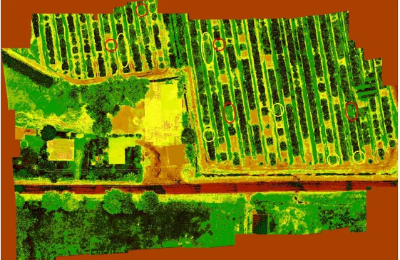 Multispectral camera store for agriculture
