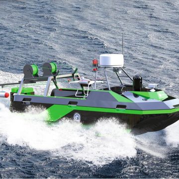 UVS Boat For sea coastal Surveillance