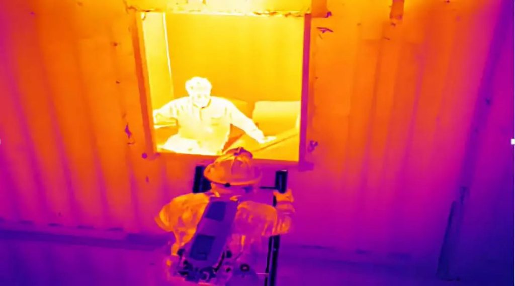 Drone  infrared thermal imaging