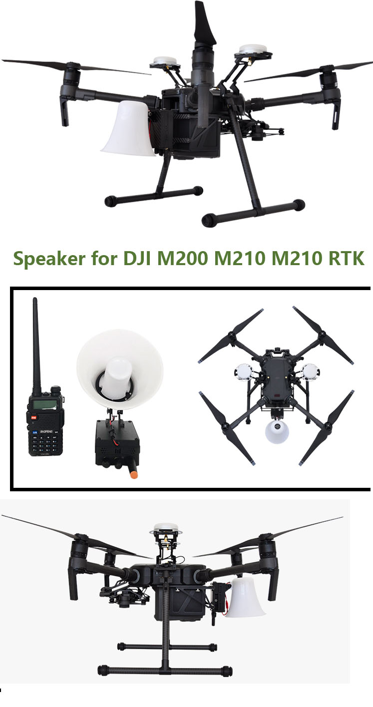 DJI M200 M210 Speaker