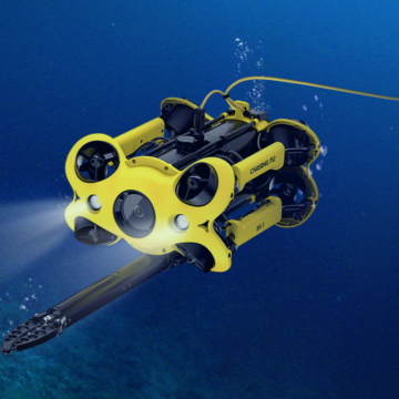 Chasing M2 underwater drone ROV