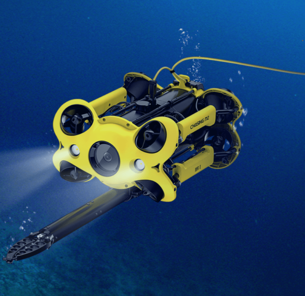 Chasing M2 underwater drone ROV