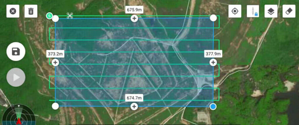 DJI M300 Drone Laser Methane Leakage Detector