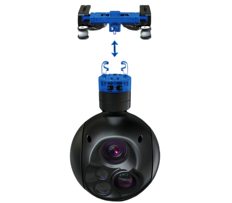 30X Optical Zoom and thermal imaging camera with Laser rangefinder