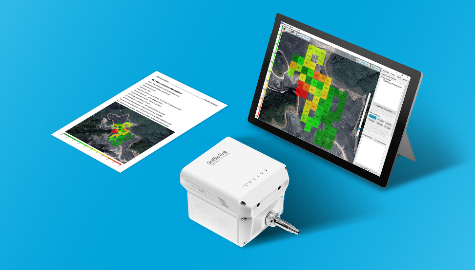 Drone (UAVs) based ambient air quality monitoring