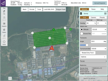 VTOL PPK drone mapping