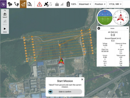 VTOL PPK drone mapping