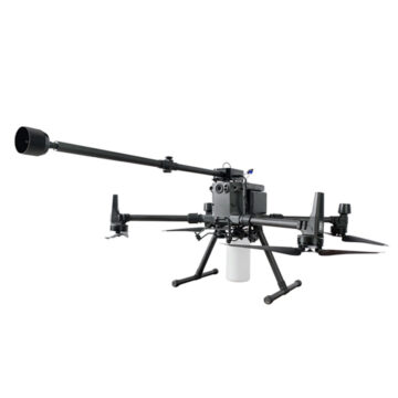 DJI M350 flamethrower