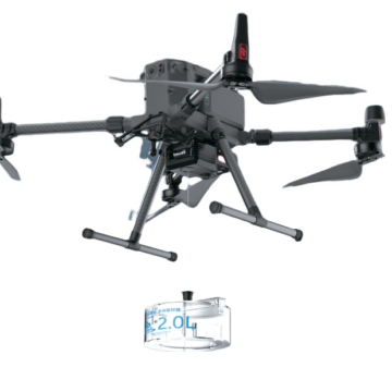 DJI M350 water sampler