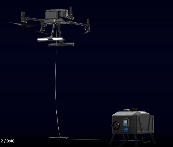 Tethered Power suppy system for DJI M350-backpack version - Image 3