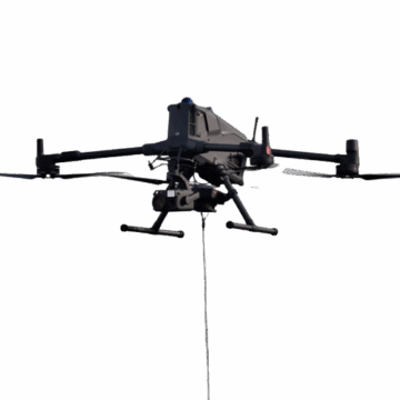 Tethered Power Supply System for DJI M400 drone